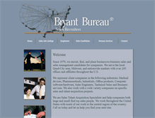 Tablet Screenshot of bbureau.com